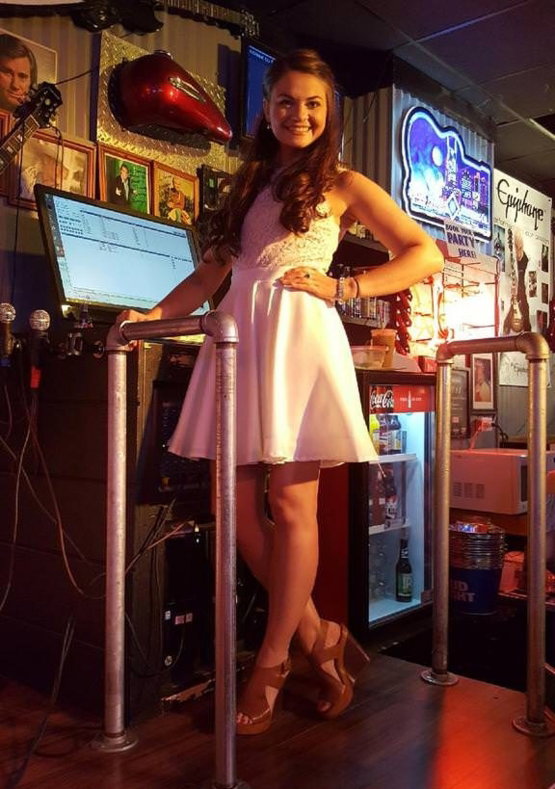 Brittany Trail, manager at Lonnie's Western Room